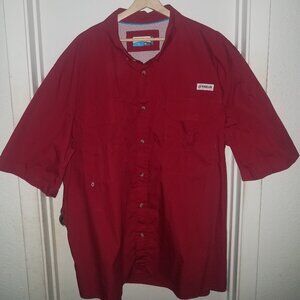 Magellan Men's Big &Tall Red Fishing Outdoors Shirt Size 3X